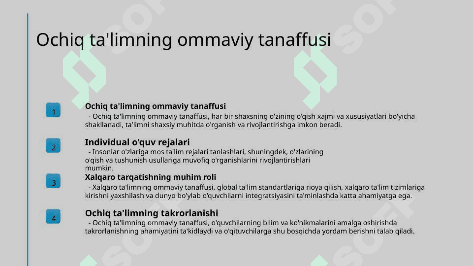 Inklyuziv taʼlimning butun jahonda e'tirof etilishining mohiyati va bu ta'lim tizimining hamma uchun ochiqligi 8