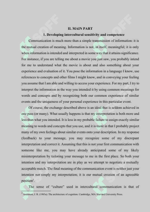 Intercultural communication 7