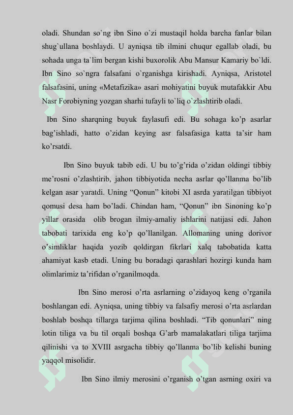 Abu Ali ibn Sino  hayoti va pedagogik qarashlari 3