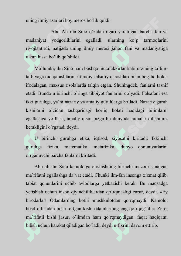 Abu Ali ibn Sino  hayoti va pedagogik qarashlari 7