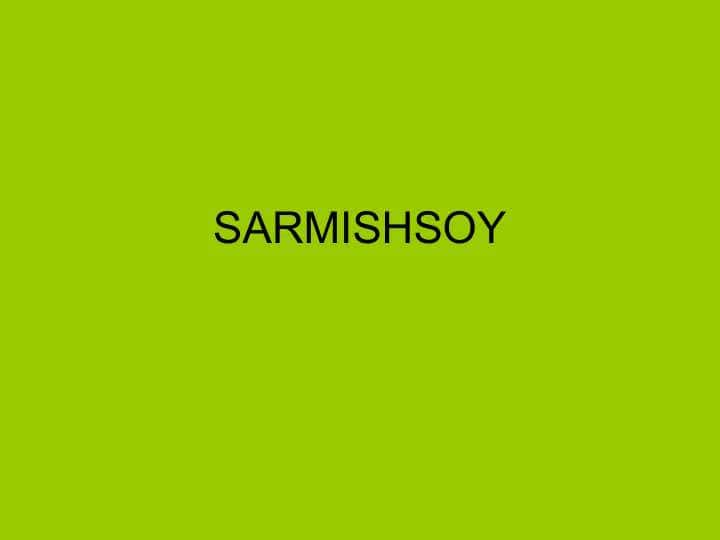 SARMISHSOY
