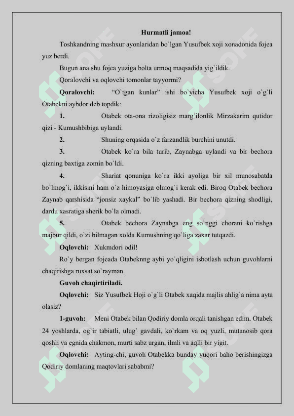 ONA TILI DARSLARIDA NOAN’ANAVIY USULLARDAN FOYDALANISH 7