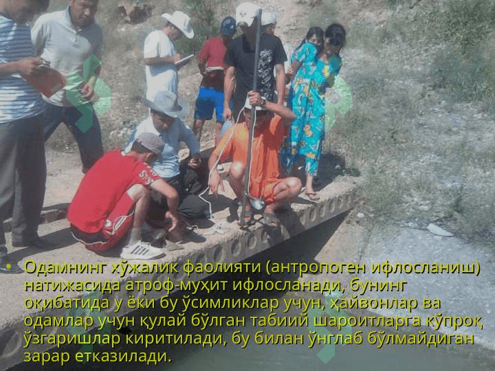 Zamonaviy ekologik tadqiqot ishlarining asosiy bosqichlari 3
