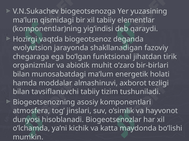 Biotsenoz va ekotizimlarBiotsenoz va ekotizimlar 4