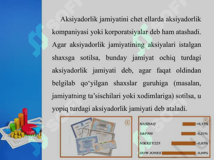Aksiyadorlik jamiyatlari foliyatiga xalqaro moliya bozoridagi o'zgarishlarining ta'siri tahlili 3