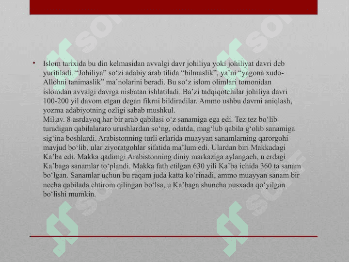 Islom ta’limoti asoslari 2