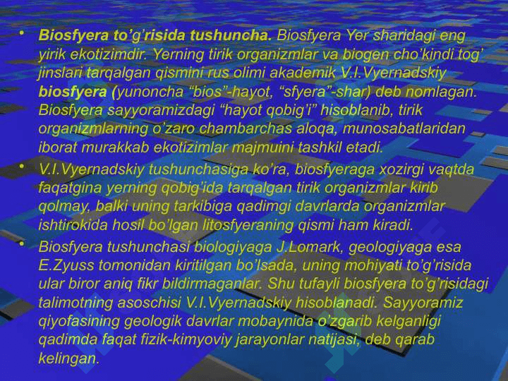 Biosfera, global eko tizim (2) 2