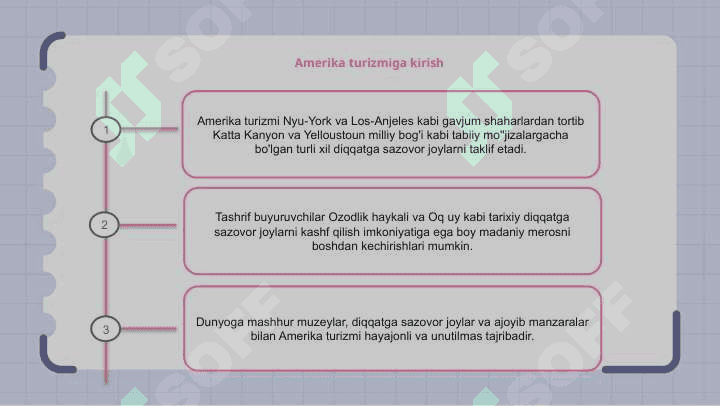 Amerika turizmi 2