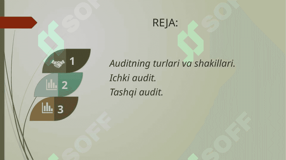 Audit oraliq tekshruvlarning turlari va shakillariAudit oraliq tekshruvlarning turlari va shakillari 2