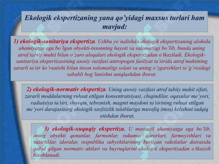 Ekologik ekspertiza turlari 4