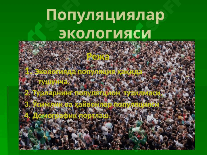 Ekologiya va tabiat 2