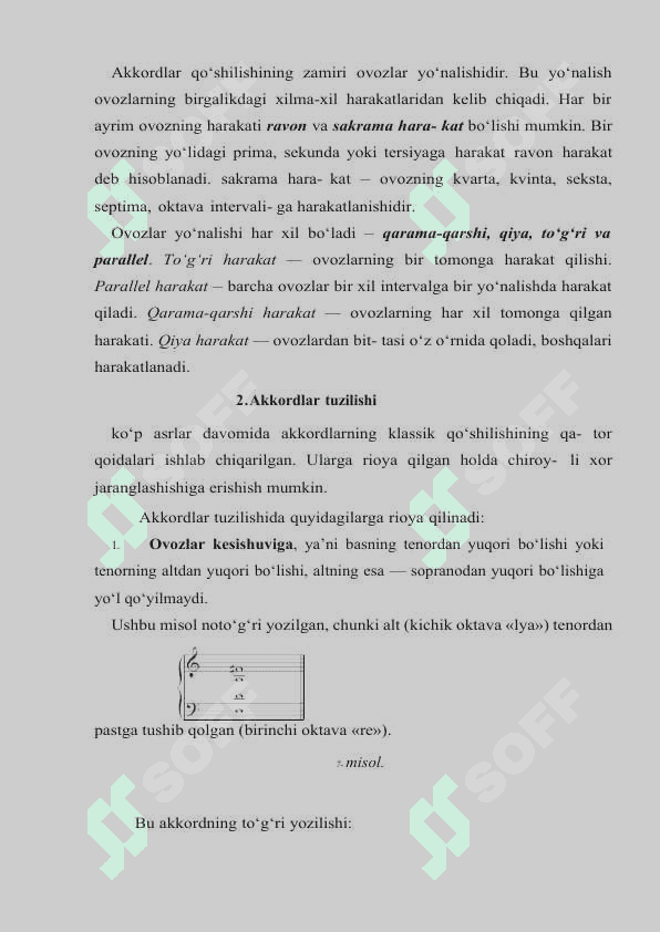 Asosiy uchtovushliklarning qo‘shilishi 4