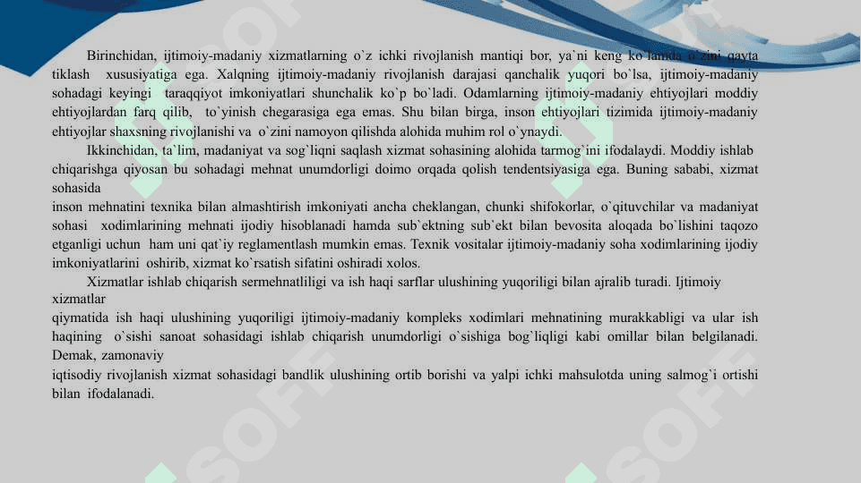 Bozor iqtisodiga o’tish 8