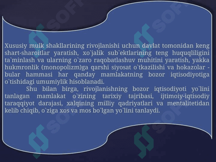 BOZOR IQTISODIYOTIGA O’TISHNING MODELLARI 3