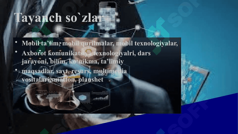 Kompyuter va mobil qurilmalar aperatsion tizimlari 2