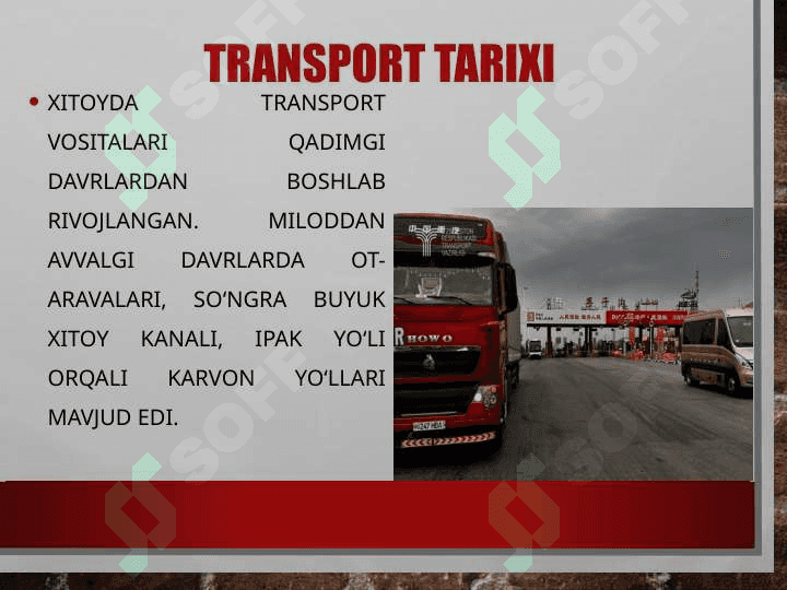 Xitoyda Transport va Turizm 3