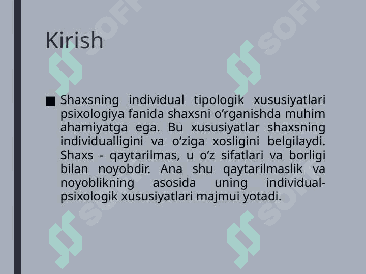 Shaxsning individual tipologik xususiyatlari 2