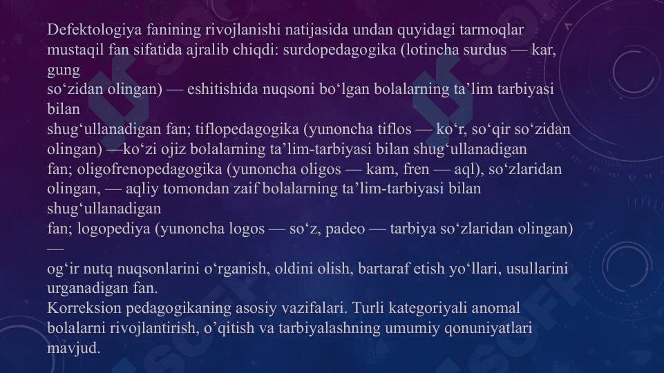 KORREKSION PEDAGOGIKA ASOSLARI 3