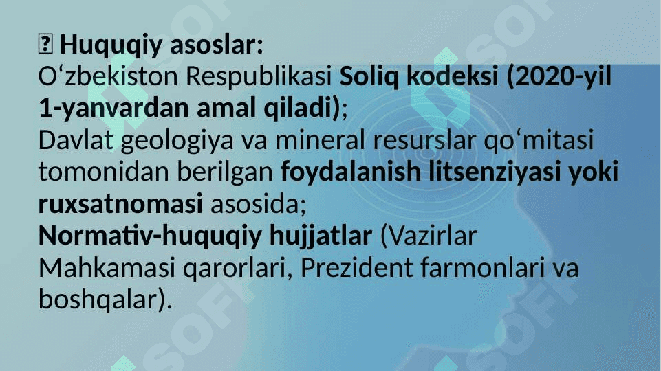 Yer qa’ridan foydalanganlik uchun soliqni hisoblab chiqarish, soliq hisobotlarini taqdim etish va soliqni to‘lash tartibi 4