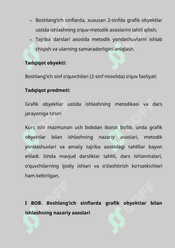 “Boshlang‘ich sinflarda grafik obyektlar ustida ishlash metodikasi (2-sinf misolida)” 4