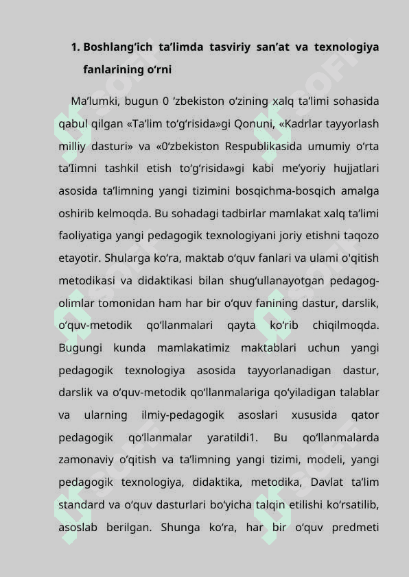 “Boshlang‘ich sinflarda grafik obyektlar ustida ishlash metodikasi (2-sinf misolida)” 5