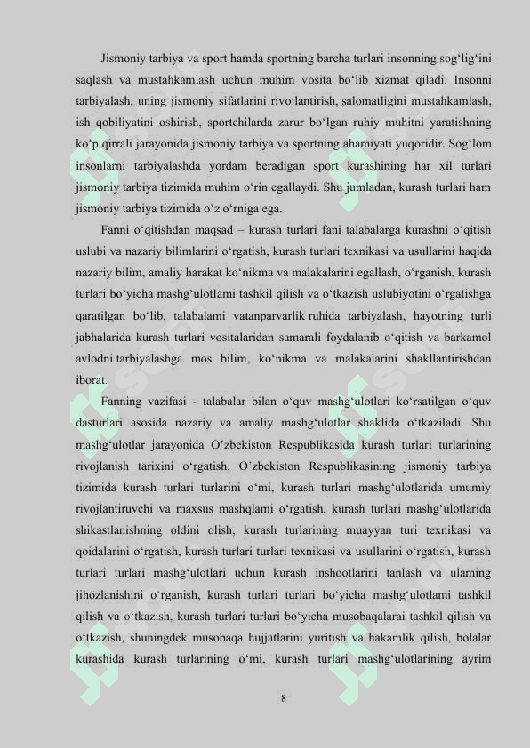 DZYUDODA MAXSUS TEXNIKA VA TAKTIK TAYYORGARLIKNI SHAKILLANTIRISH 7