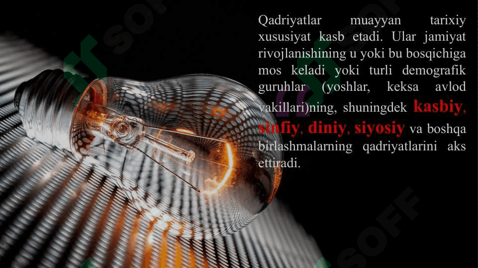 Qadriyatlar falsafasi (Akseologiya) 4