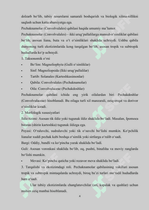 Pechaknamolar qabilasi 4