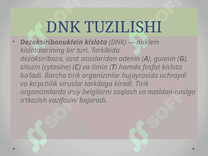 Mikroorganizmlarning o’zgaruvchanligi va irsiyati 3