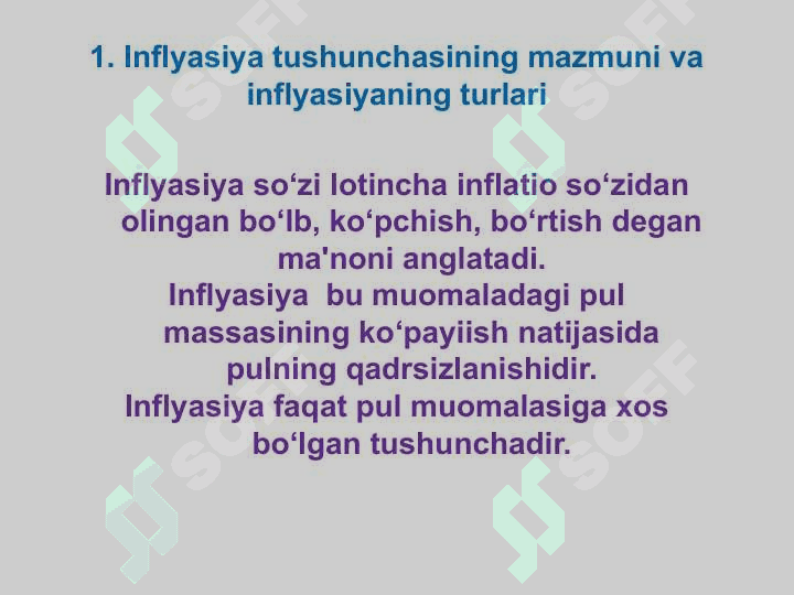 Inflyasiya va unga qarshi kurashish yo‘llari 2