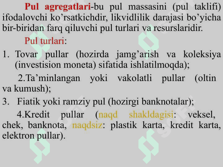MOLIYA-KREDIT TIZIMI STATISTIKASI 3