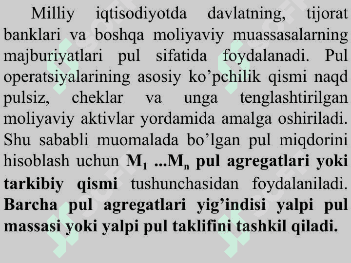 MOLIYA-KREDIT TIZIMI STATISTIKASI 4