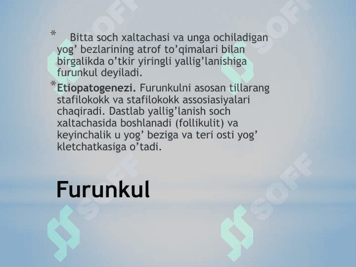 Bolalar  yiringli  yallig’lanish kasalliklari Sepsis 2