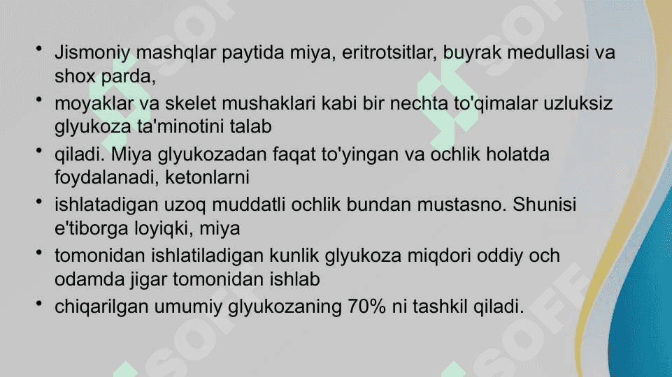JIGARDA GLIKOLIZ VA GLIKONEOGENEZNI BOSHQARILISHI . KATEXOLAMINLAR VA GLUKOKORTIKOIDLARNING UGLEVODLAR ALMASHINUVINING TA'SIRI 2