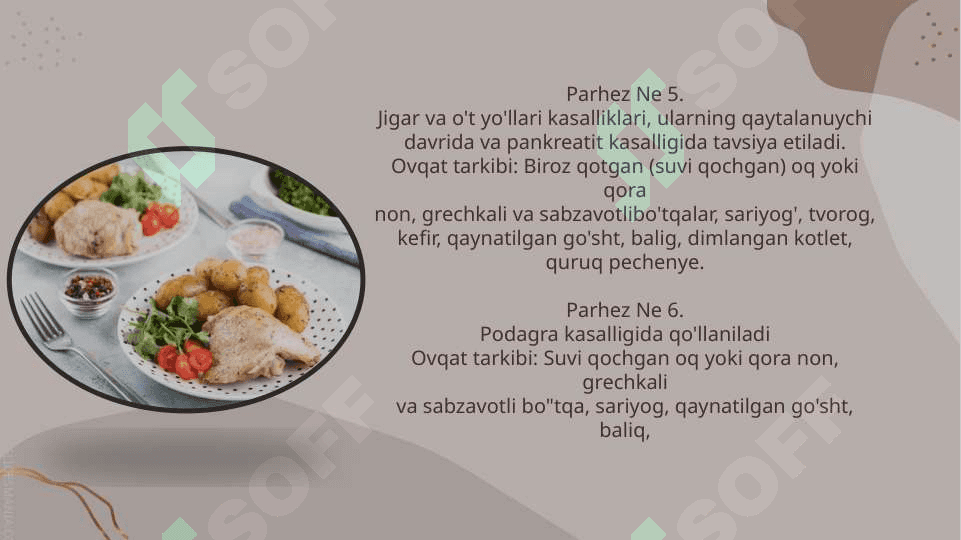 Moddalar almashinuviga kirish. Ovqatlanish biokimyosi . Metobolizm haqida tushuncha 6