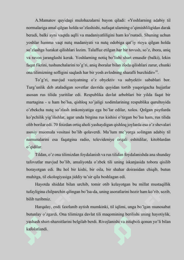 O‘zbek adabiy tili, uning me’yorlari. Nutq uslublari 7