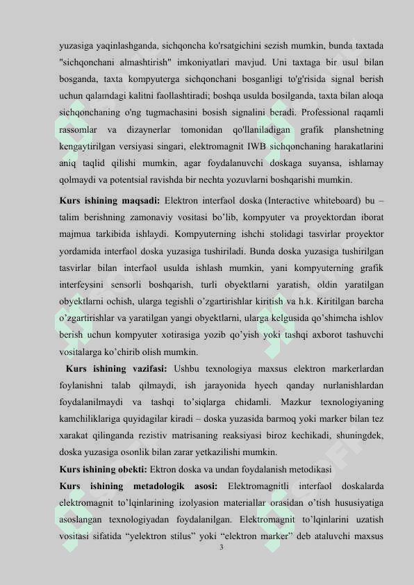 elektron doska va undan foydalanish metodikasi 3