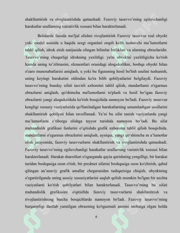Fazoda  mo‘ljalga  olishni  rivojlantirish  uchun  ta’limiy o’yinlar 6