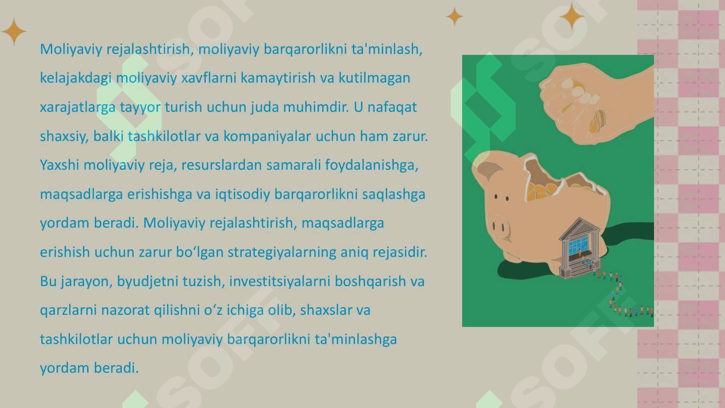 Moliyaviy rejalashtirish 4