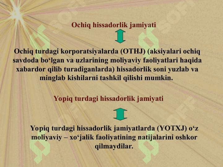 Hissadorlik jamiyatini tashkil etish va uning vazifalari 4