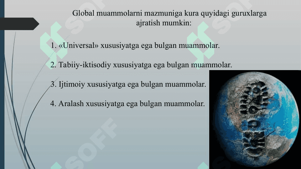 Global muammolar 7