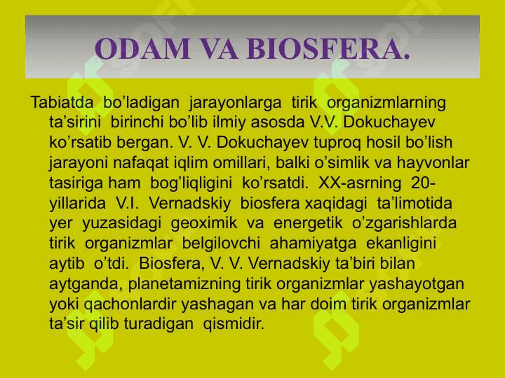 ODAM VA BIOSFERA 2