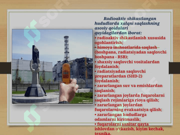 Radiatsiya va ekologiya 4