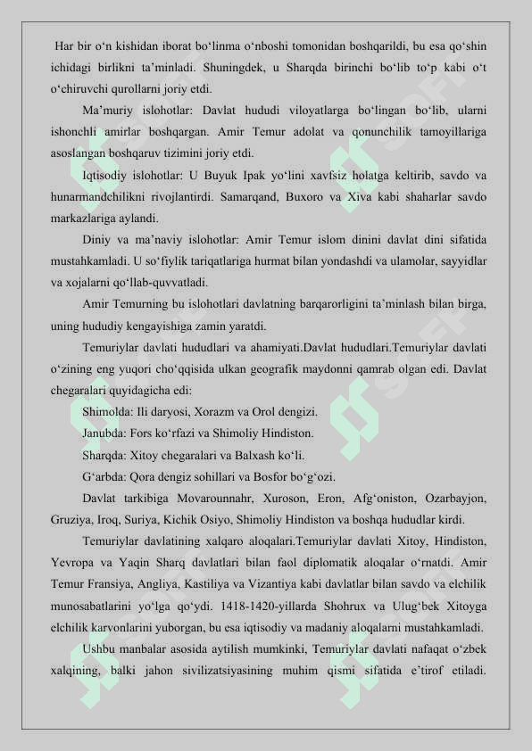 Temuriylar davlatining boshqaruv idoralari 25 6
