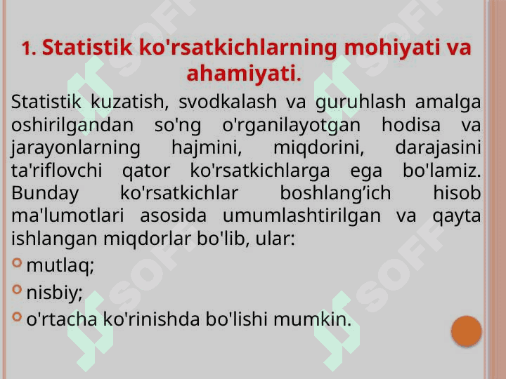 Tasviriy statistika ko’rsatkichlari” 3