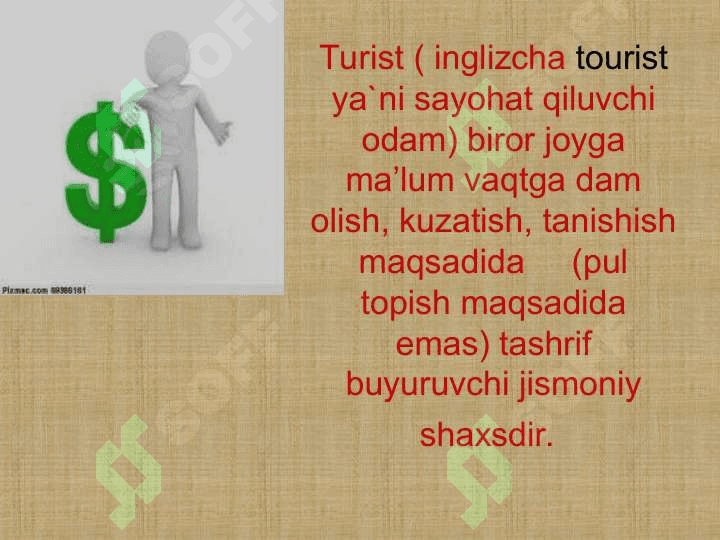 TURIZM o’zi nima 5