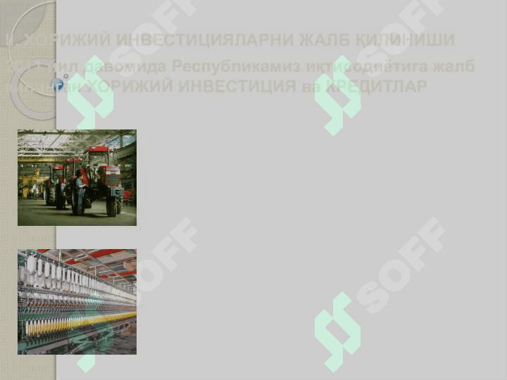 Инвестициялар, уларнинг иқтисодиётдаги ўрни ва бугунги кундаги ахамияти 4