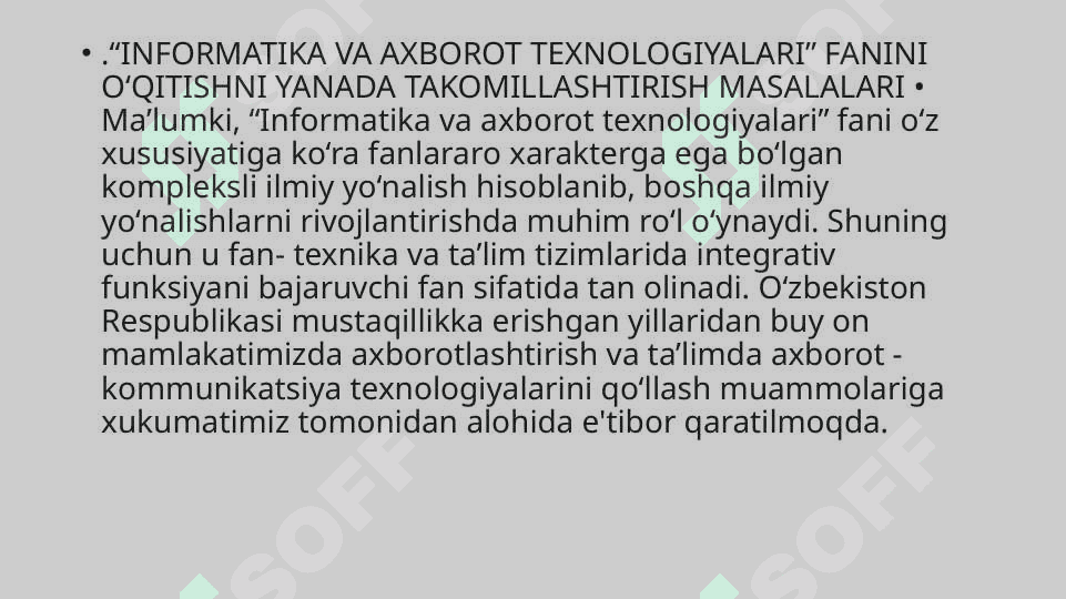 Infografikani yaratish texnologiyalari 2