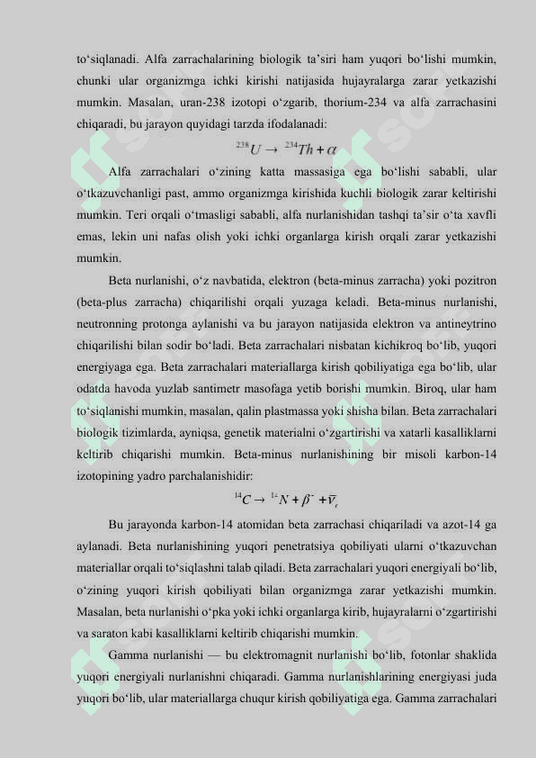 Radioaktivlik 8