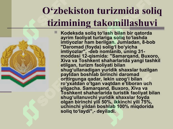 Turistik korxonalarni soliqqa tortish 3